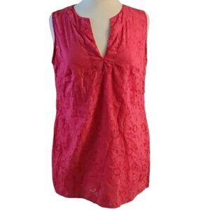 Lauren Taylor S/M Sleeveless Casual Top